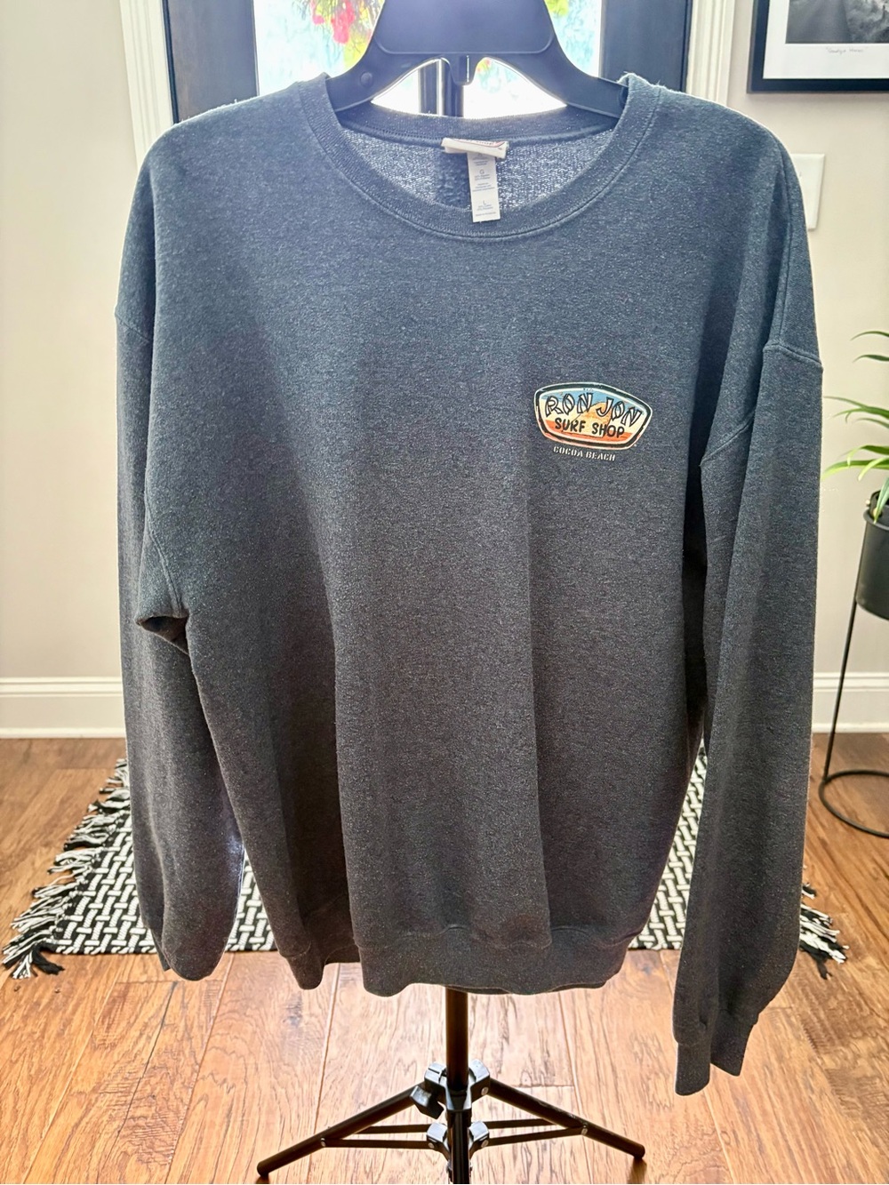 Ron Jon Women’s Navy Crewneck Sweatshirt